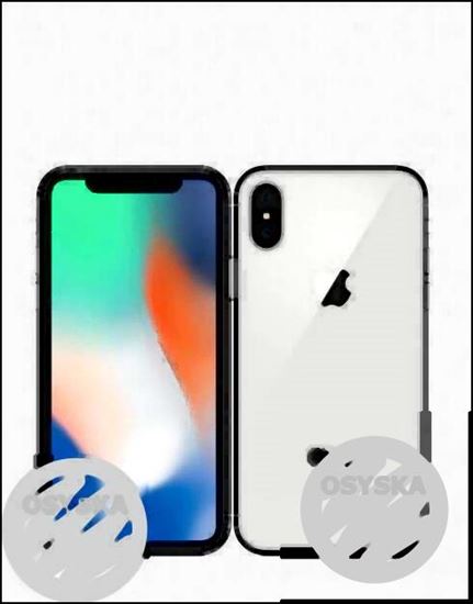 Iphone x silver 64 gb Warranty till 6 April 2019