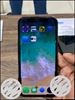 Iphone X 64 GB Silver there is a slight