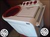 White And Red whirlpool semi automatic washing machine