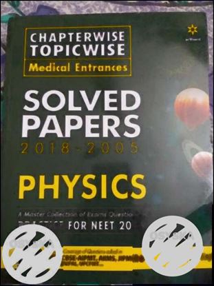 Physics slove paper.2018-2005 . Chapterwise and tropicwise.Urgent sale