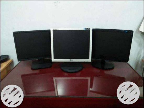 LG/DELL 17"/19" LCD Used Computer monitors