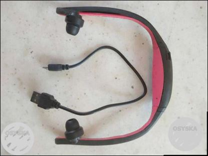 Black And Red Bluetooth Neckband