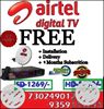 Airtel DTH New connection at just 1269/- with 1 month free (COD)