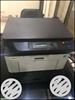 Black And Gray HP Desktop Printer