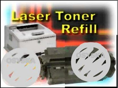 Toner cartridge refilling only at 250rs