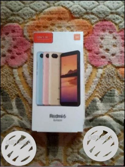 Redmi 6 All color Available 3Gb/32GB seal pack with bill sell