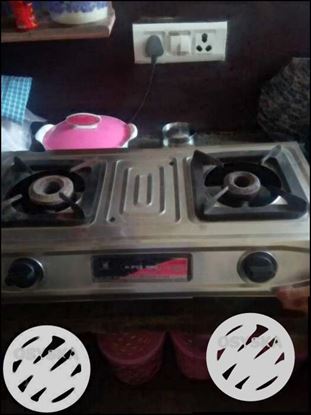 Gas stove 2 bunner set fix price