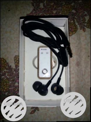 Black And White Corded Headset