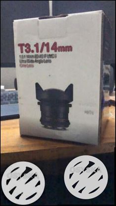 Samyang 14mm T3.1 cine series for canon Brand new box packed