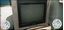 Black Sony Widescreen CRT TV