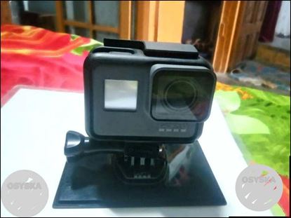 Black And Gray GoPro Hero Action Camera