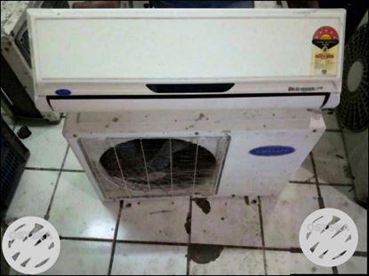 Carrier 5 star rating 1.ton split ac in very good