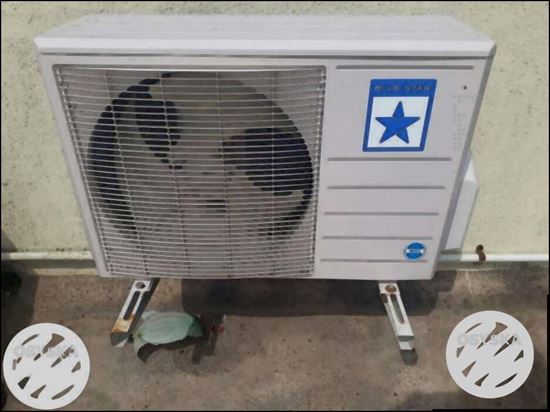 White Blue Star AC Condenser