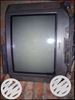 Black And Gray CRT TV