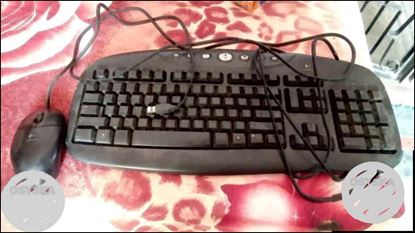 Logitech Mouse and Keyboard.