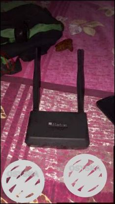 Black IBall Baton Modem Router