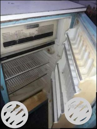 White Single-door Refrigerator good condition price negotiable