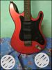 Givson guitar for sales red N black colour