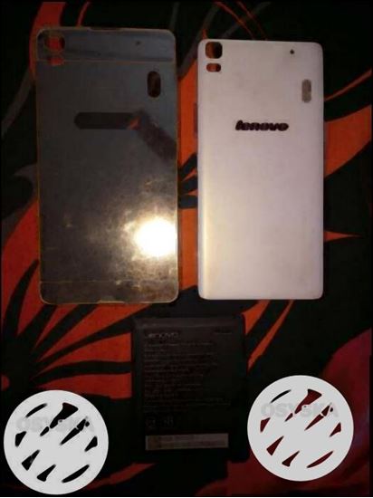 Lenovo K3 NOTE:-golden back cover and original