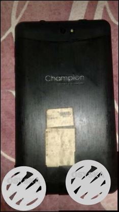 Champion w tab 1gb ram came on both sides. .front