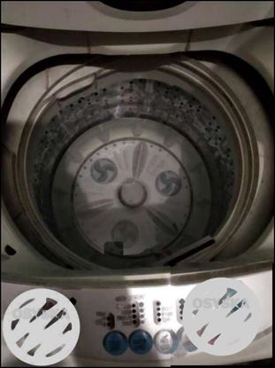 Gray Top-load Clothes Washer
