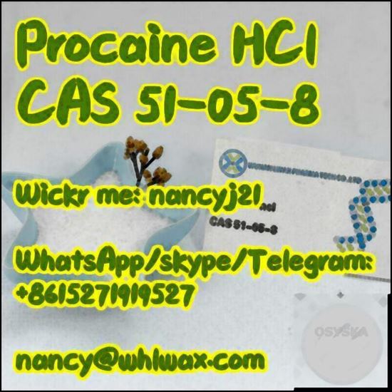 Picture of Procaine hydrochloride CAS 51-05-8 Wickr nancyj21