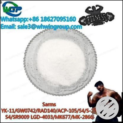 Picture of Bodybuilding and loss weight Sarms powder 99% purity YK-11/GW0742/RAD140/ACP-105/SR9009 LGD-4033/MK677/MK-2866 WhatsApp 008618627095160